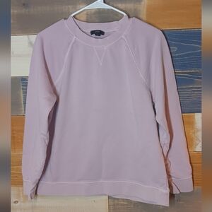 J Crew Cotton Sweatshirt M Pink